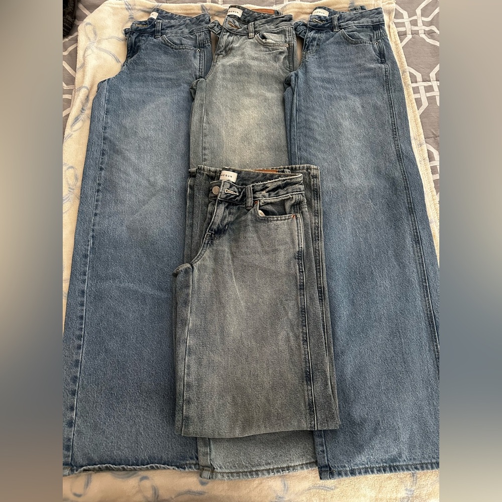 Pacsun Casey low rise baggy - Light to Medium Blue Washes